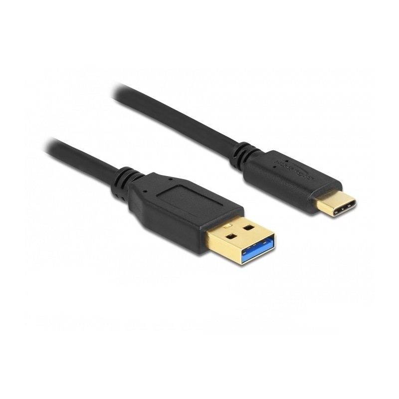 Delock SuperSpeed USB (USB 3.2 Gen 2) Kabel Typ-A zu USB Type-C™ 2 m